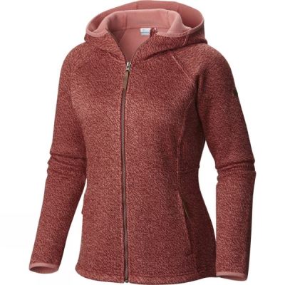 Sudadera Con Capucha Columbia Canyons Bend Full Zip Mujer Rojas - Chile YEB740516